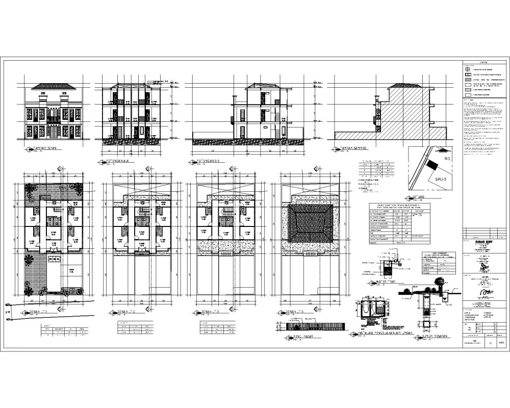 GAMBAR ARSITEK RUMAH KOST